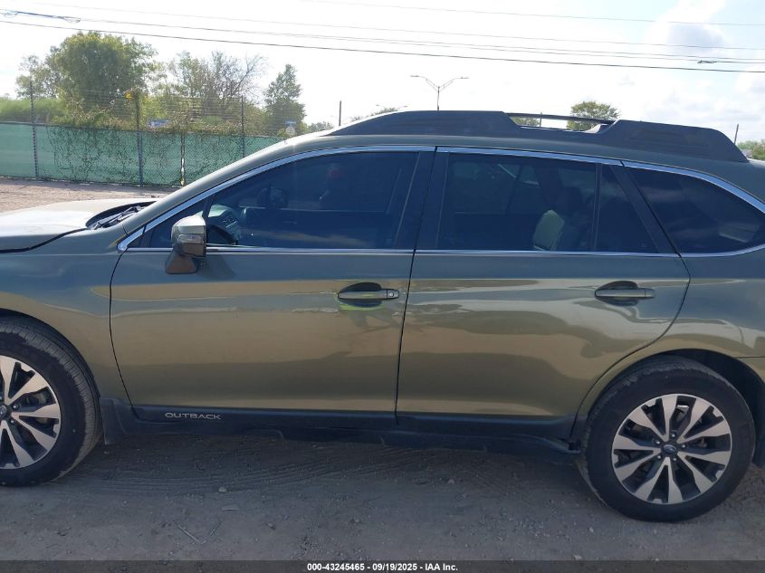 2017 Subaru Outback 3.6R Limited VIN: 4S4BSENC3H3402393 Lot: 43245465