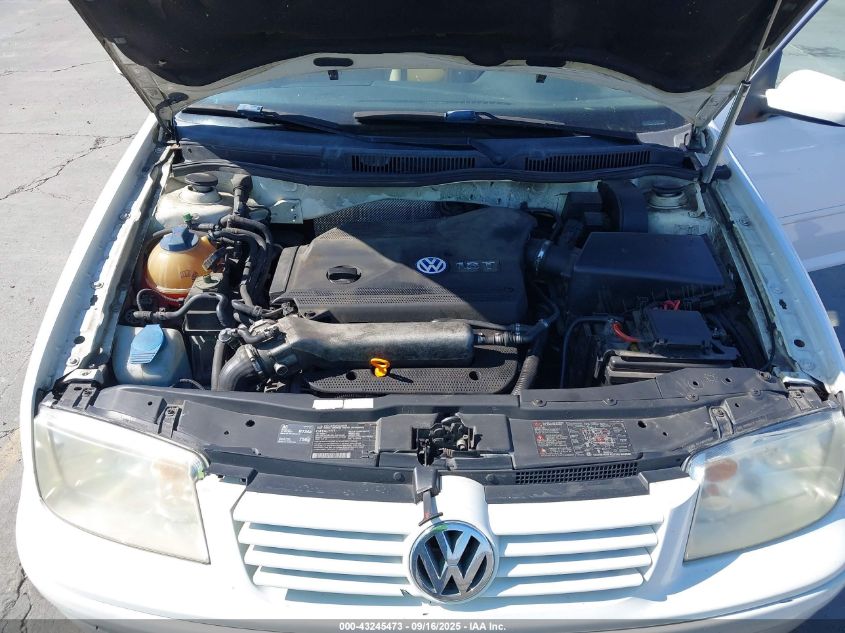 2002 Volkswagen Jetta Gls 1.8L VIN: 3VWSE69M22M156900 Lot: 43245473