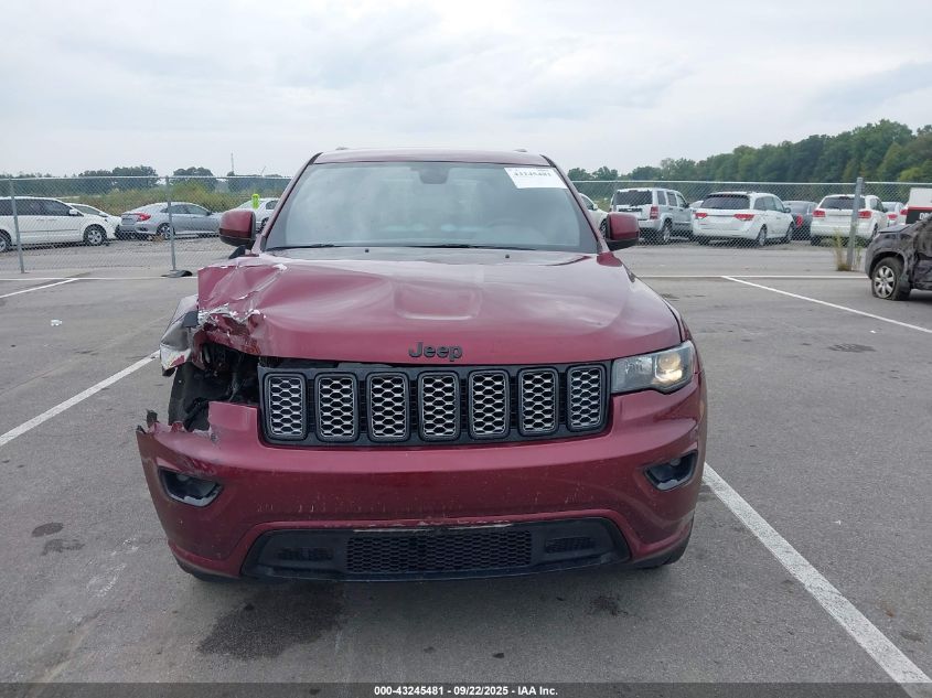 2017 Jeep Grand Cherokee Altitude 4X4 VIN: 1C4RJFAG1HC927330 Lot: 43245481