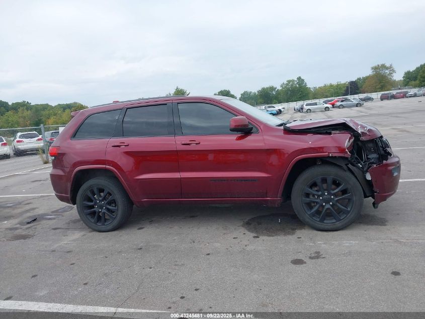 2017 Jeep Grand Cherokee Altitude 4X4 VIN: 1C4RJFAG1HC927330 Lot: 43245481