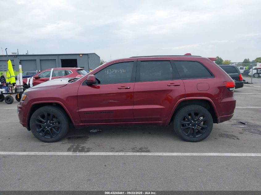 2017 Jeep Grand Cherokee Altitude 4X4 VIN: 1C4RJFAG1HC927330 Lot: 43245481