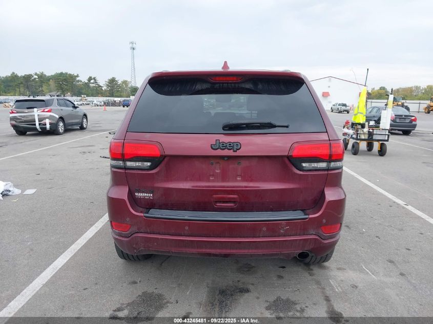 2017 Jeep Grand Cherokee Altitude 4X4 VIN: 1C4RJFAG1HC927330 Lot: 43245481