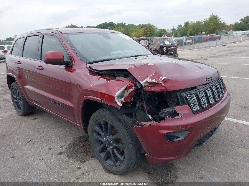 2017 Jeep Grand Cherokee Altitude 4X4 VIN: 1C4RJFAG1HC927330 Lot: 43245481