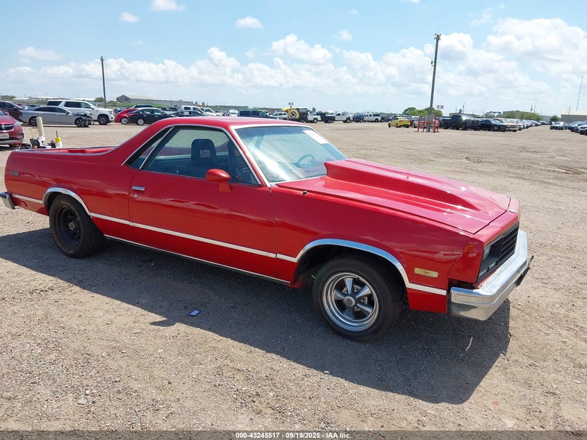 1GCCW80H5DR253378 1983 Chevrolet El Camino auction photo 1