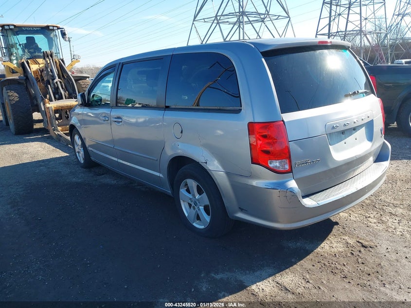 Vin: 2c4rdgbg8dr580074, lot: 43740062, dodge grand caravan se 20133