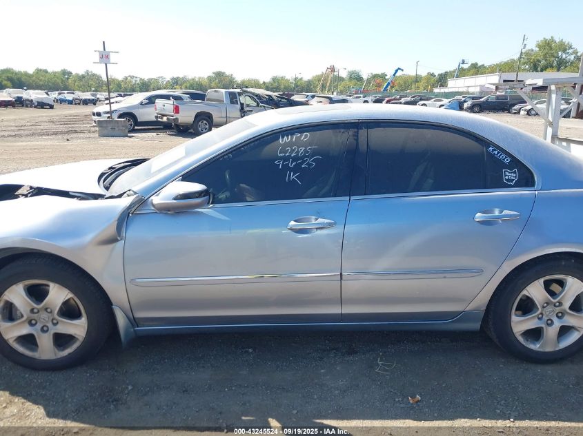 2005 Acura Rl 3.5 VIN: JH4KB16535C012580 Lot: 43245524