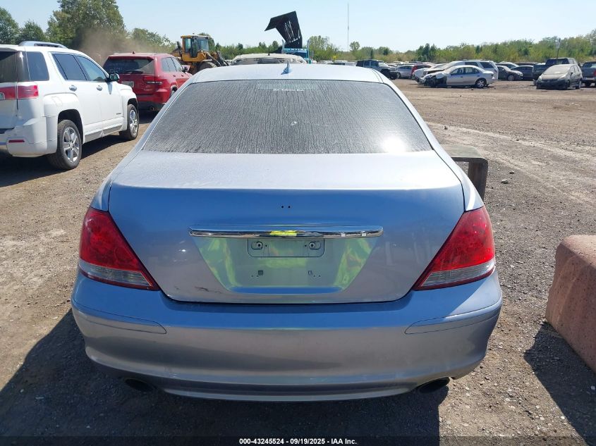 2005 Acura Rl 3.5 VIN: JH4KB16535C012580 Lot: 43245524