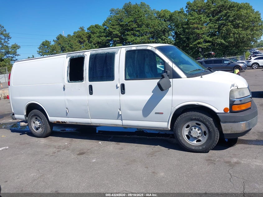 2007 Chevrolet Express Work Van VIN: 1GCGG296471223000 Lot: 43245530