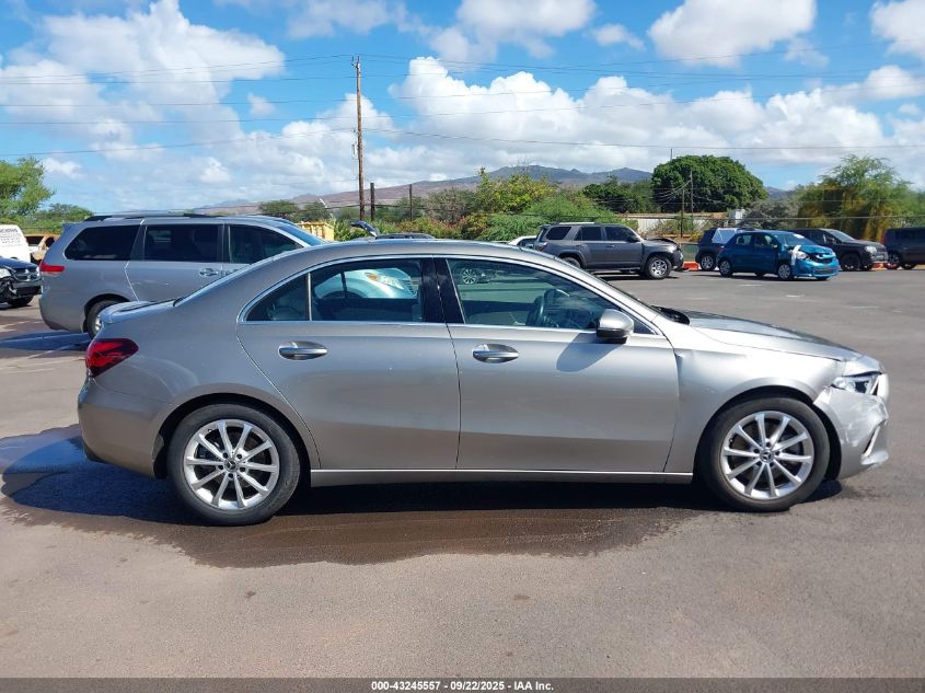 2020 Mercedes-Benz A 220 VIN: WDD3G4EB6LW040360 Lot: 43245557