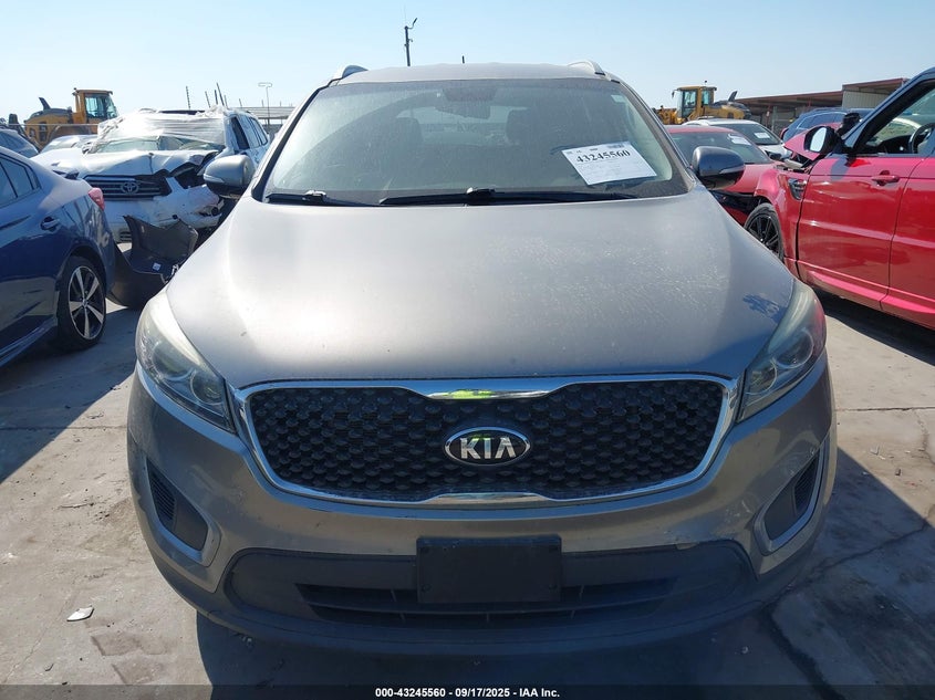 2016 Kia Sorento 2.4L Lx VIN: 5XYPGDA32GG161805 Lot: 43245560