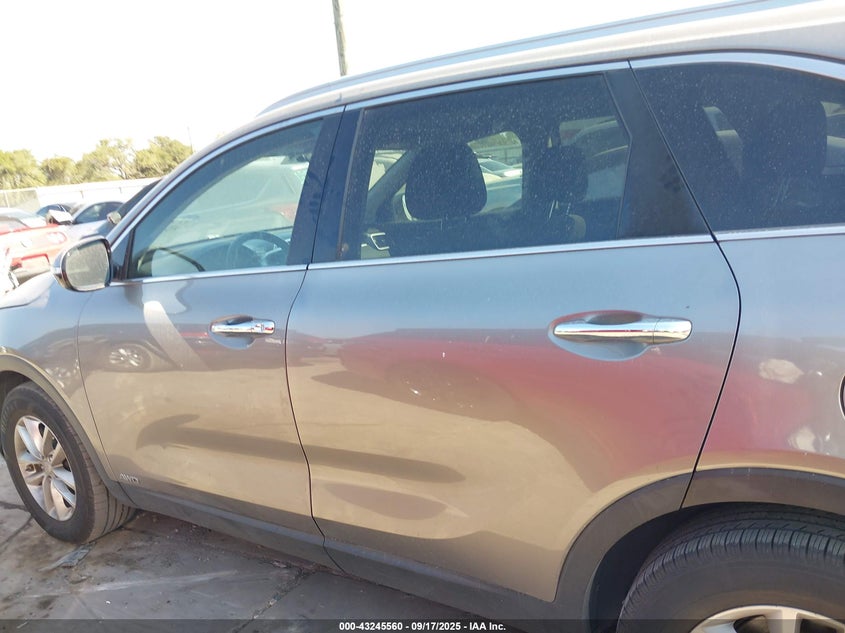 2016 Kia Sorento 2.4L Lx VIN: 5XYPGDA32GG161805 Lot: 43245560