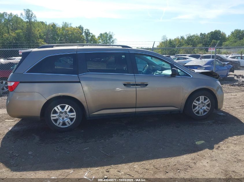 2013 Honda Odyssey Lx VIN: 5FNRL5H27DB017516 Lot: 43245571