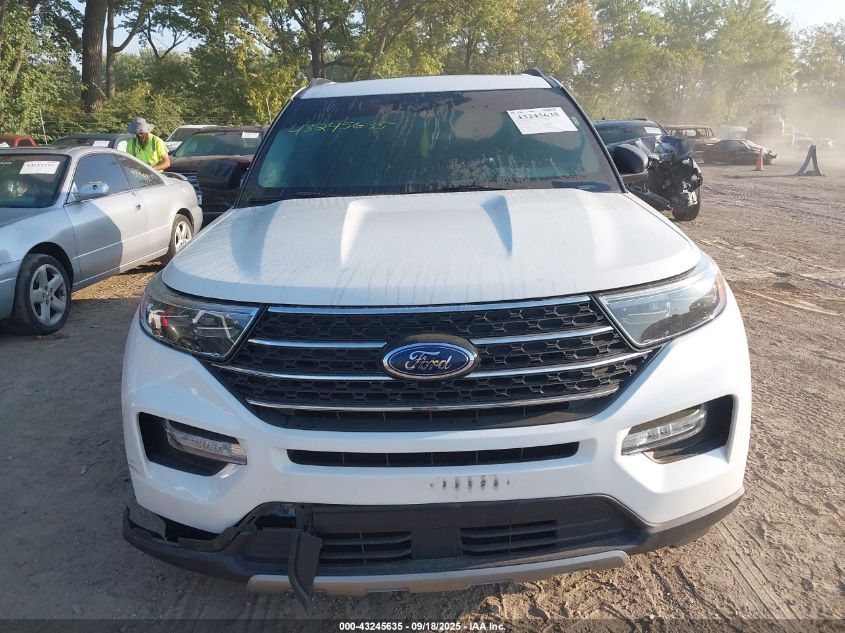 2021 Ford Explorer Xlt VIN: 1FMSK8DH5MGA80146 Lot: 43245635