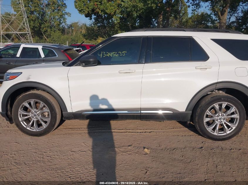 2021 Ford Explorer Xlt VIN: 1FMSK8DH5MGA80146 Lot: 43245635