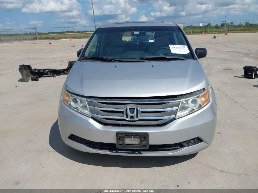 2012 Honda Odyssey Ex-L VIN: 5FNRL5H67CB060884 Lot: 43245657