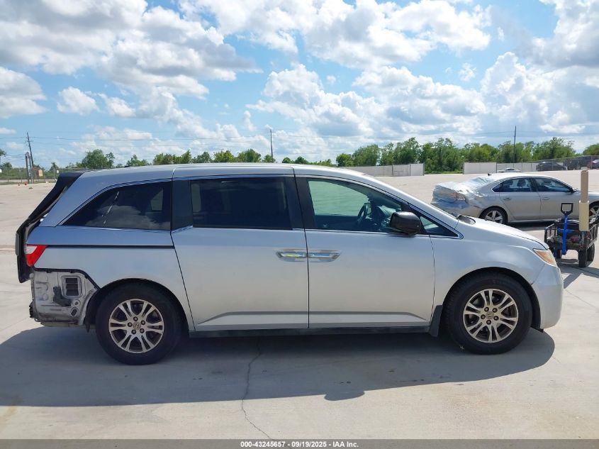 2012 Honda Odyssey Ex-L VIN: 5FNRL5H67CB060884 Lot: 43245657