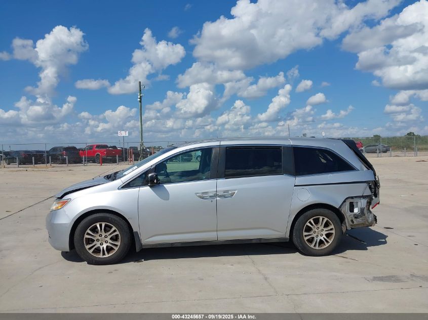 2012 Honda Odyssey Ex-L VIN: 5FNRL5H67CB060884 Lot: 43245657