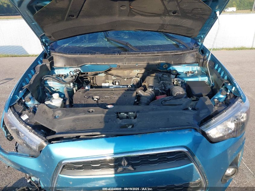 2013 Mitsubishi Outlander Sport Es VIN: 4A4AP3AUXDE011494 Lot: 43245689