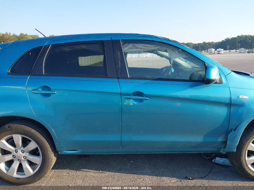 2013 Mitsubishi Outlander Sport Es VIN: 4A4AP3AUXDE011494 Lot: 43245689