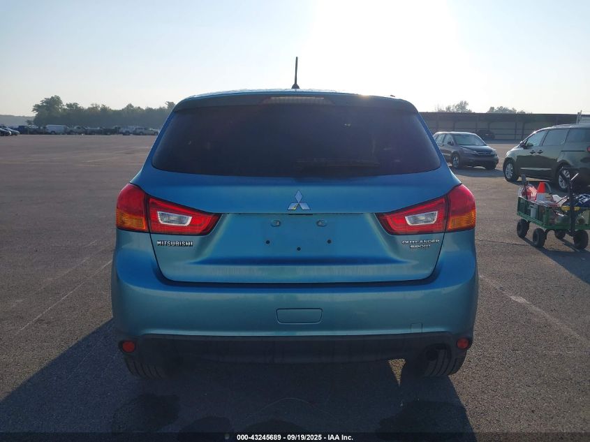 2013 Mitsubishi Outlander Sport Es VIN: 4A4AP3AUXDE011494 Lot: 43245689