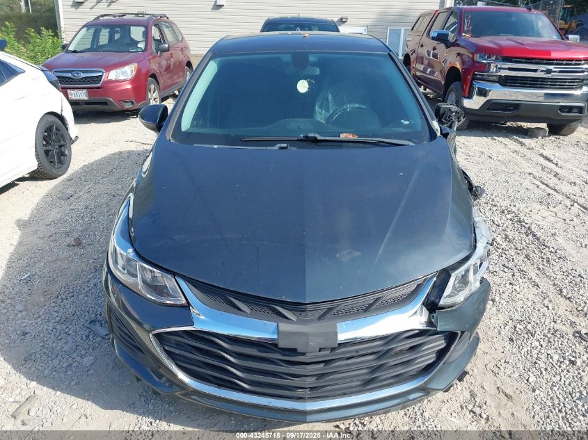 2019 Chevrolet Cruze Lt VIN: 3G1BE6SM8KS567526 Lot: 43245715