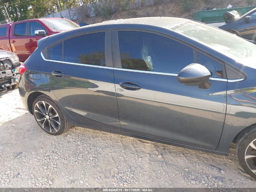 2019 Chevrolet Cruze Lt VIN: 3G1BE6SM8KS567526 Lot: 43245715