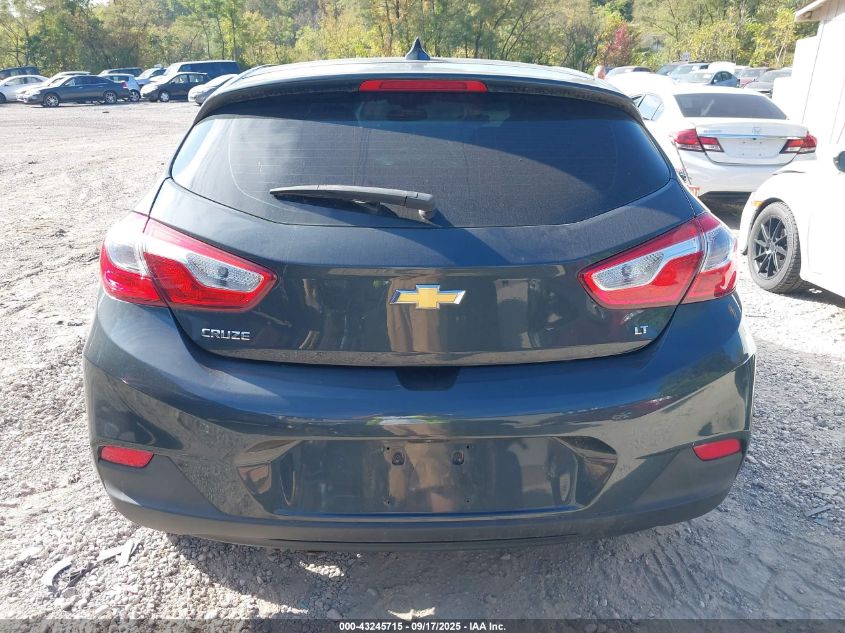 2019 Chevrolet Cruze Lt VIN: 3G1BE6SM8KS567526 Lot: 43245715