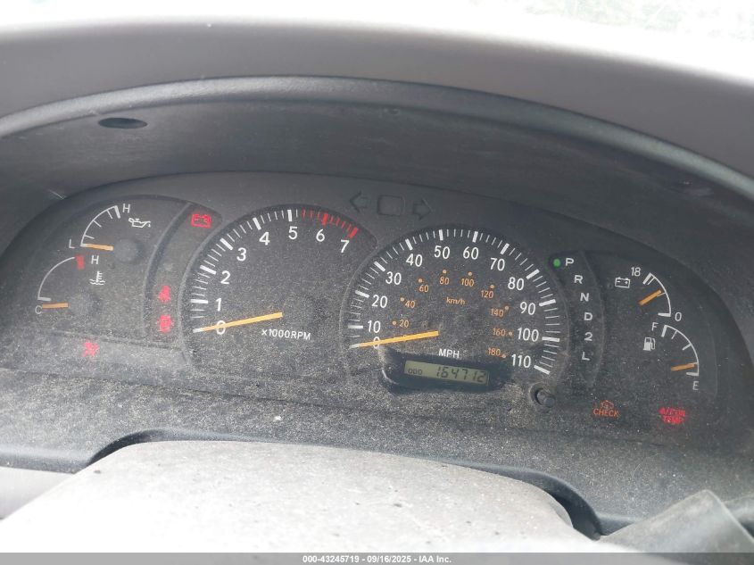 2000 Toyota Tundra Sr5 V8 VIN: 5TBBT4411YS113001 Lot: 43245719