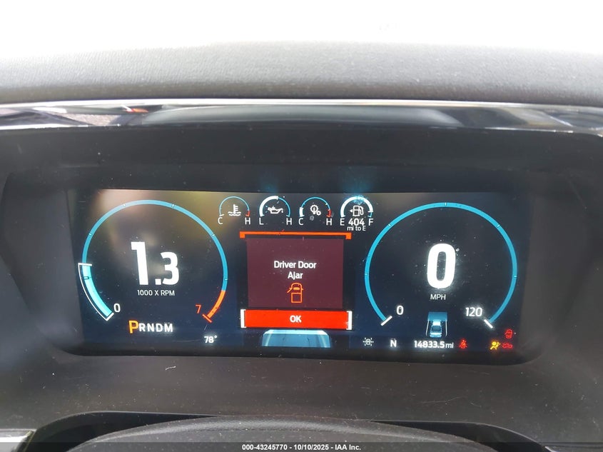 2021 Ford F-150 Lariat VIN: 1FTEW1EP7MKE83500 Lot: 43245770