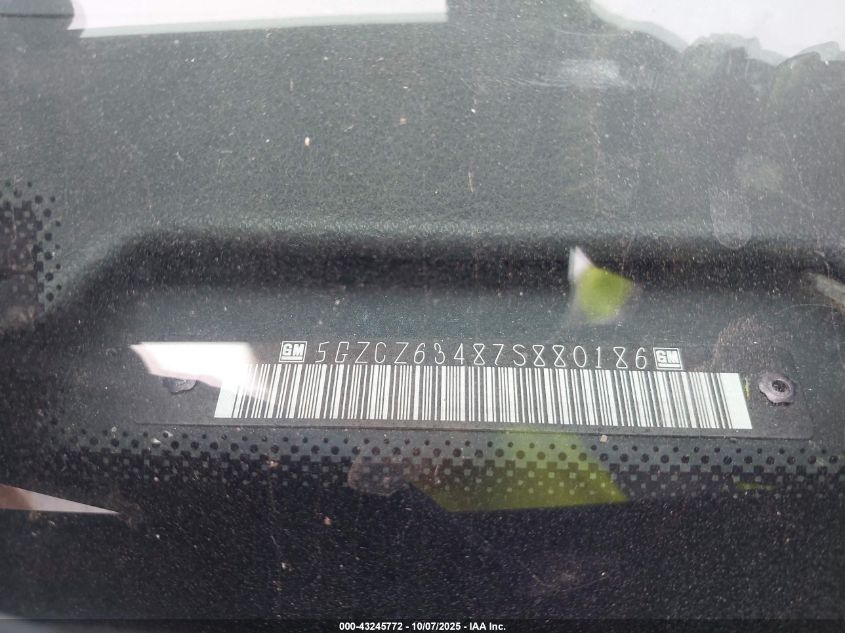 2007 Saturn Vue V6 VIN: 5GZCZ63487S880186 Lot: 43245772