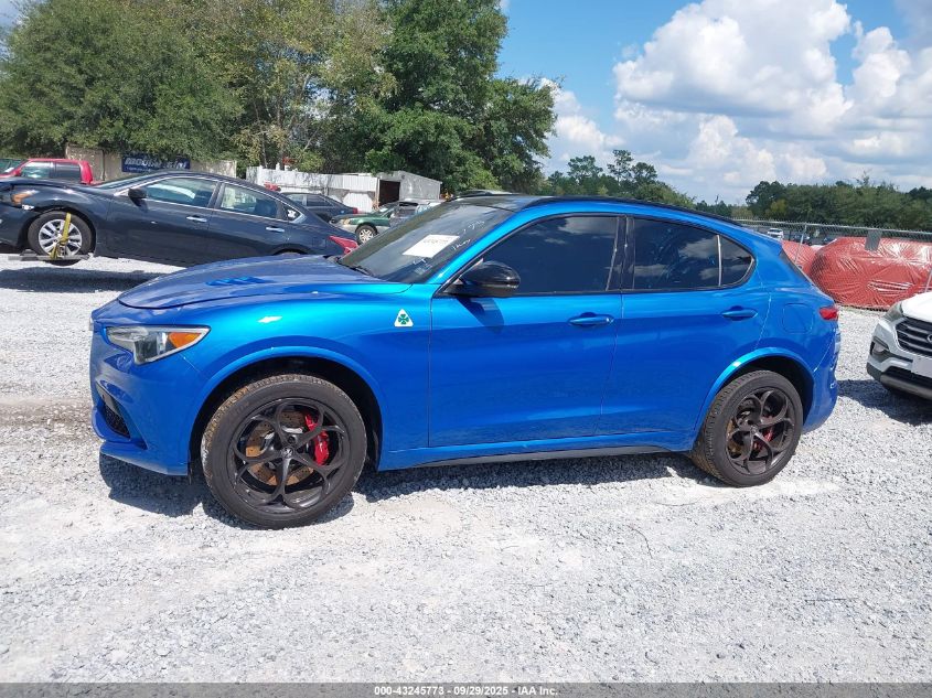 2022 Alfa Romeo Stelvio Quadrifoglio Awd VIN: ZASPAKEV9N7D51457 Lot: 43245773