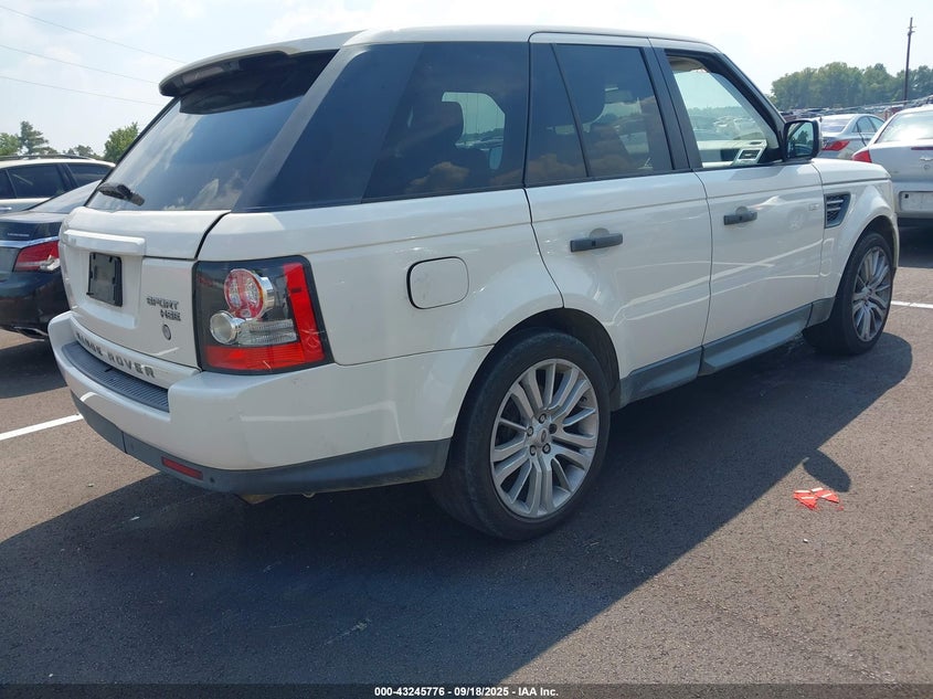 Vin: salsk2d47aa251758, lot: 43740318, land rover range rover sport hse 20104