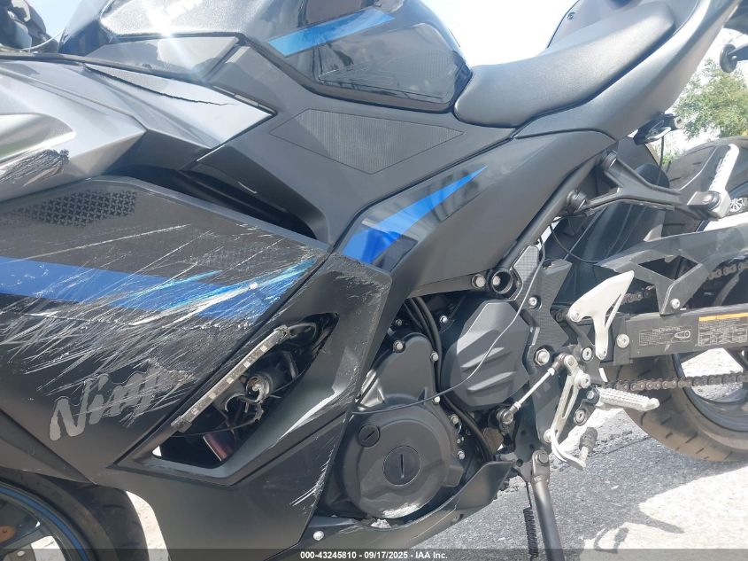 2025 Kawasaki Ex500 A/B VIN: ML5EXGJ13SDA53673 Lot: 43245810