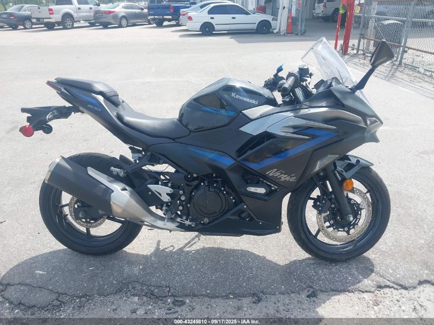 2025 Kawasaki Ex500 A/B VIN: ML5EXGJ13SDA53673 Lot: 43245810