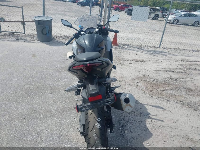 2025 Kawasaki Ex500 A/B VIN: ML5EXGJ13SDA53673 Lot: 43245810