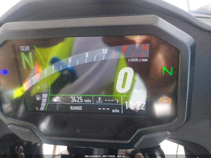 2025 Kawasaki Ex500 A/B VIN: ML5EXGJ13SDA53673 Lot: 43245810