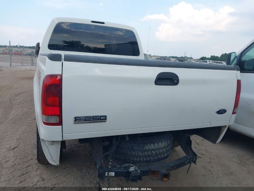 2006 Ford F-250 Lariat/Xl/Xlt VIN: 1FTSW21P06EB55500 Lot: 43245839