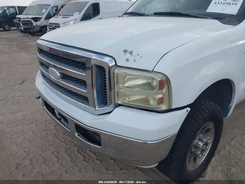 2006 Ford F-250 Lariat/Xl/Xlt VIN: 1FTSW21P06EB55500 Lot: 43245839