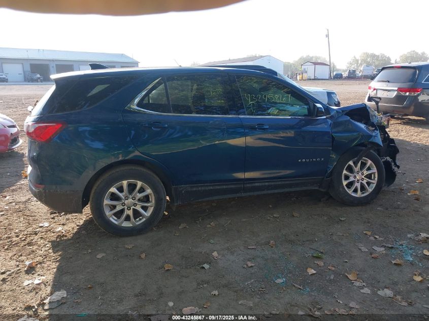 2020 Chevrolet Equinox Fwd Lt 1.5L Turbo VIN: 2GNAXKEV0L6210553 Lot: 43245867