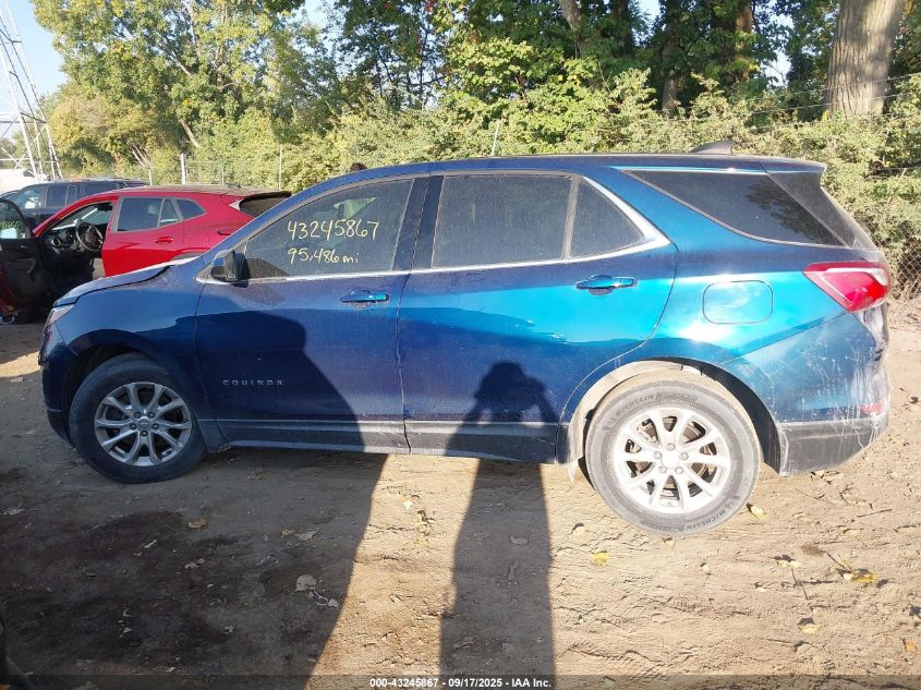 2020 Chevrolet Equinox Fwd Lt 1.5L Turbo VIN: 2GNAXKEV0L6210553 Lot: 43245867