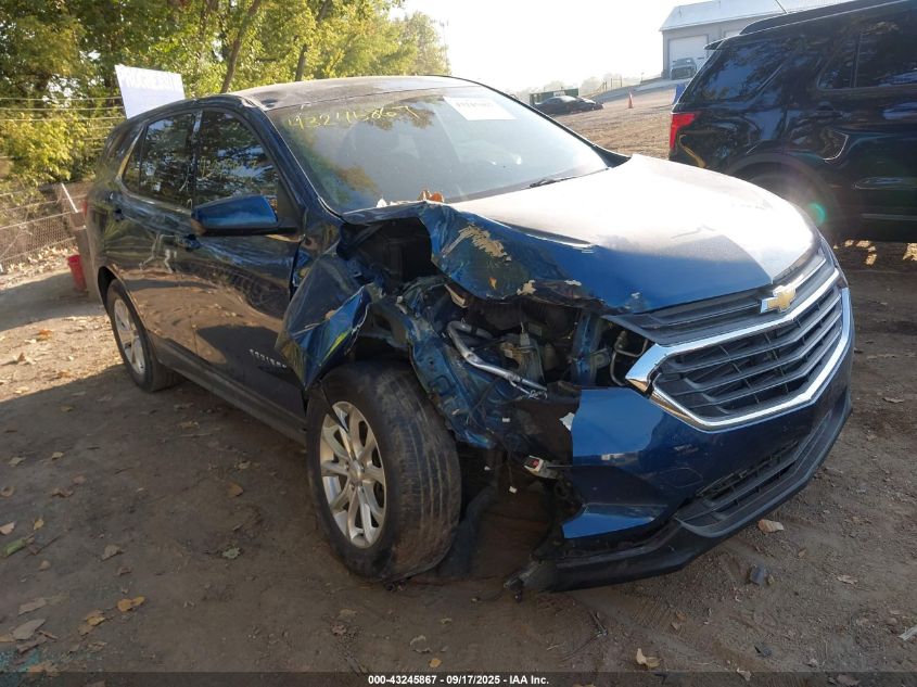 2020 Chevrolet Equinox Fwd Lt 1.5L Turbo VIN: 2GNAXKEV0L6210553 Lot: 43245867