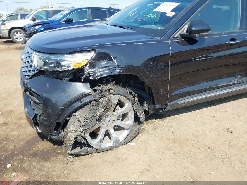 2020 Ford Explorer Platinum VIN: 1FM5K8HC4LGA51831 Lot: 43245911