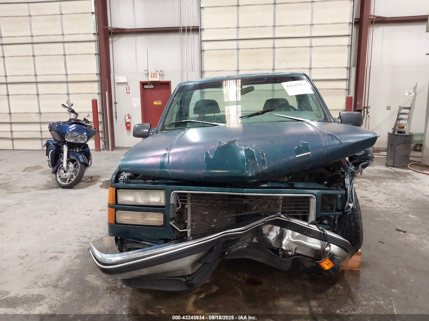 1996 GMC Sierra C1500 VIN: 1GTEC14M2TZ528378 Lot: 43245934