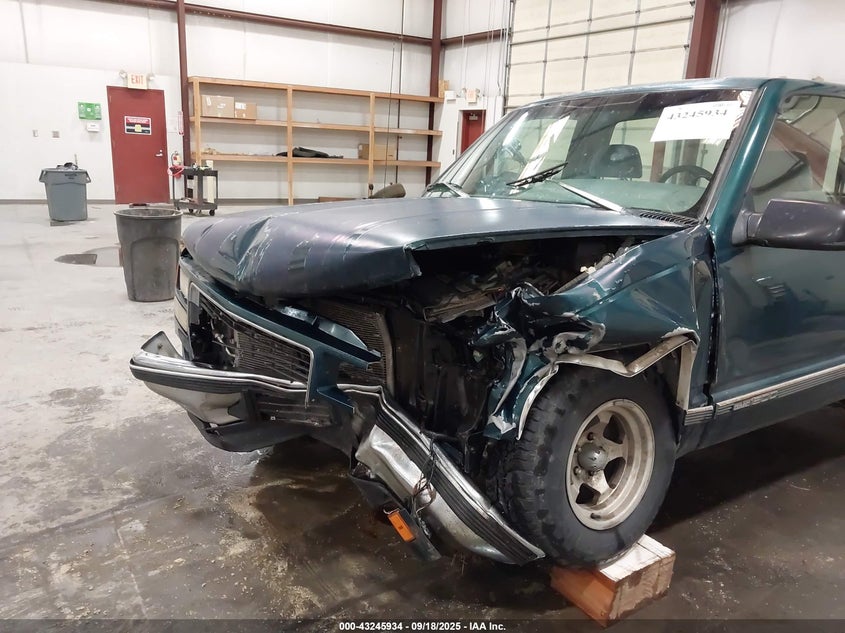 1996 GMC Sierra C1500 VIN: 1GTEC14M2TZ528378 Lot: 43245934