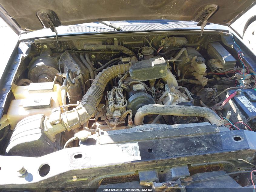 2000 Ford Ranger Xl/Xlt VIN: 1FTYR10C9YPB46733 Lot: 43245988