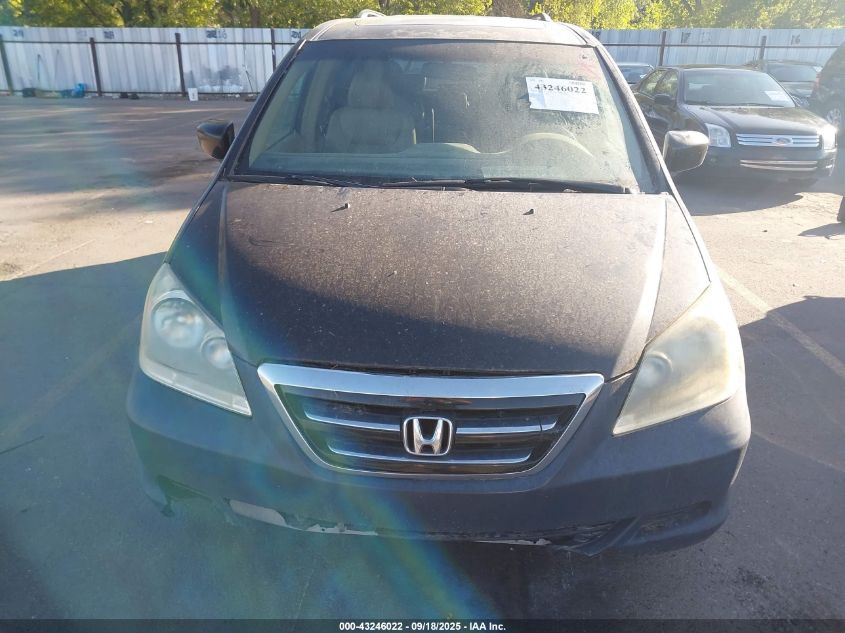 2006 Honda Odyssey Ex-L VIN: 5FNRL38606B447141 Lot: 43246022