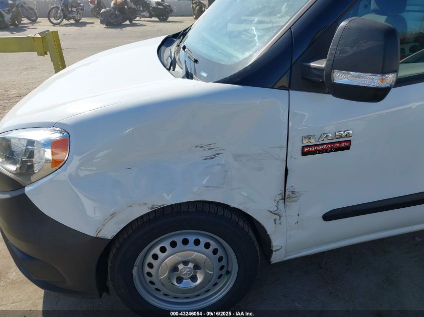 2018 Ram Promaster City Tradesman VIN: ZFBERFAB0J6J36354 Lot: 43246054