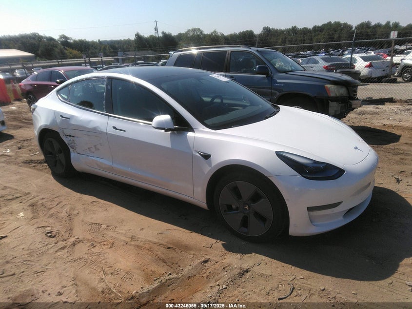 2021 TESLA MODEL 3 STANDARD RANGE PLUS REAR-WHEEL DRIVE - 5YJ3E1EA9MF006411