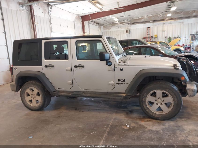 2009 Jeep Wrangler Unlimited X VIN: 1J4GA391X9L772486 Lot: 43246105