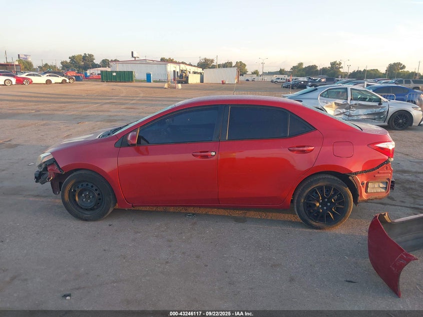 2015 Toyota Corolla Le VIN: 5YFBURHEXFP321916 Lot: 43246117